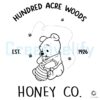 Pooh Bear Hundred Acre Woods Honey Co SVG