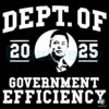 Retro Government Efficiency Elon Musk 2024 SVG Design