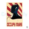 Retro Occupy Mars Elon Musk SpaceX PNG