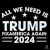 Revive America with Trump 2024 SVG