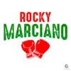 Rocky Marciano Boxing Gloves SVG