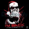 Santa Returns as Terminator for Christmas PNG