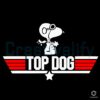 Snoopy Top Dog Parody SVG