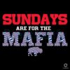 Sundays Are For The Mafia Bills Football PNG