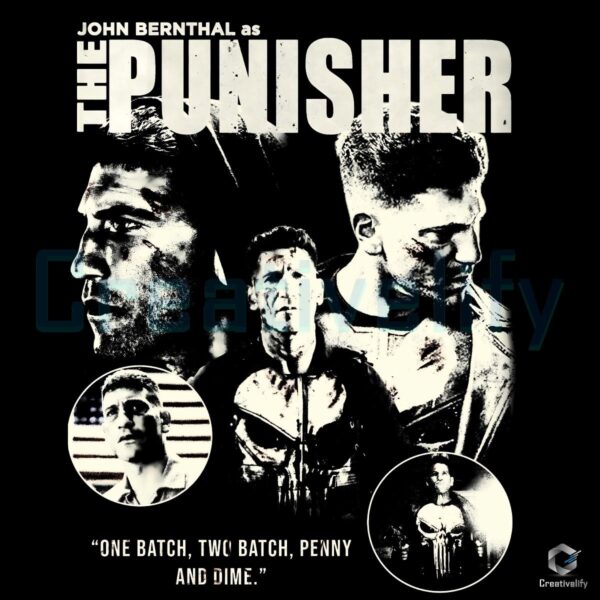 The Punisher One Batch Two Batch Penny And Dime PNG