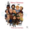 The Thing Crew Merry Christmas Wish You Were Here PNG