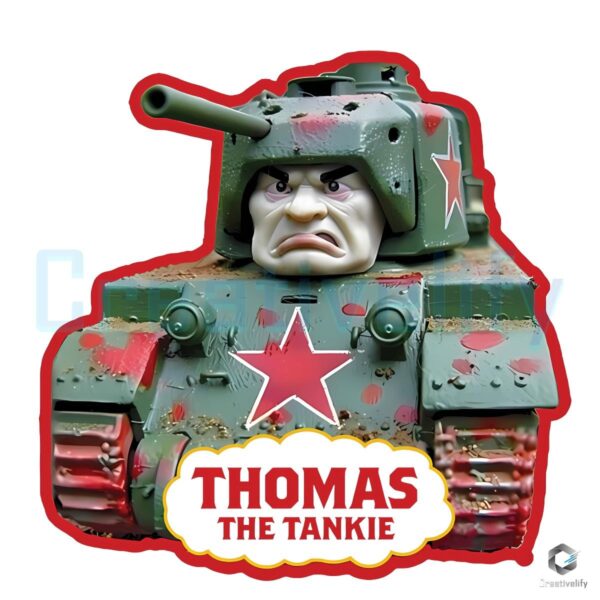 Thomas The Tankie Funny Meme PNG