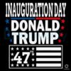 Trump Inauguration 47th President of America SVG