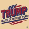 Trump Leader of The Free World SVG