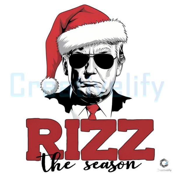 Trump Sunglasses Rizz The Season PNG