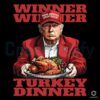 Turkey Dinner Triumph Humorous Thanksgiving Trump PNG