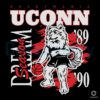 Uconn Huskies Basketball '89-'90 Dream Season SVG