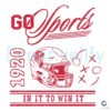 Vintage Go Sports 1920 Nfl In It To Win It Football SVG