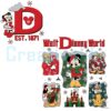 Walt Disney World Christmas Est 1871 PNG