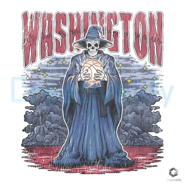 Washignton Basketball Skeleton Wizards PNG