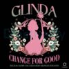 Wicked Movie Glittering Floral Glinda PNG Transformation