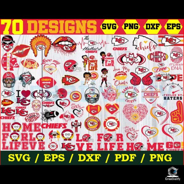 70-designs-kansas-city-chiefs-football-bundle-svg