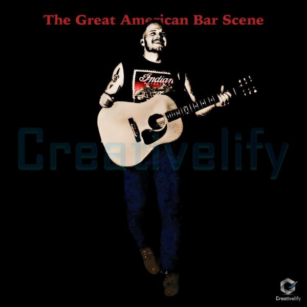 Zach Bryan Guitar The Great American Bar Scene PNG