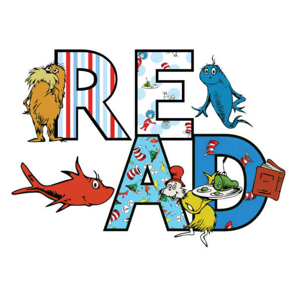 Samiam Reading Fun Read Across America Png Design