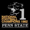 1982 Penn State Football Champs Vintage SVG Design