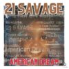 21 Savage American Dream Album Art in PNG Format