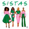 Alpha Kappa Alpha Sorority Sisters PNG Design