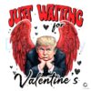 Angel Trump Ready for Love This Valentines PNG