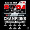 BacktoBack AFC South Champs Houston Texans SVG Design