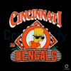 Bart Simpson SVG Cincinnati Bengals Fan Edition