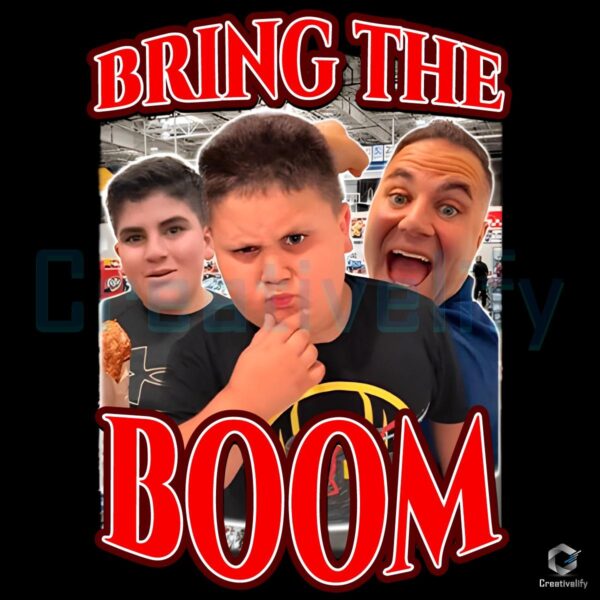 Bring The Boom The Rizzler PNG