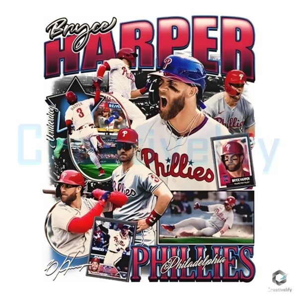 Bryce Harper Philadelphia Phillies Baseball PNG