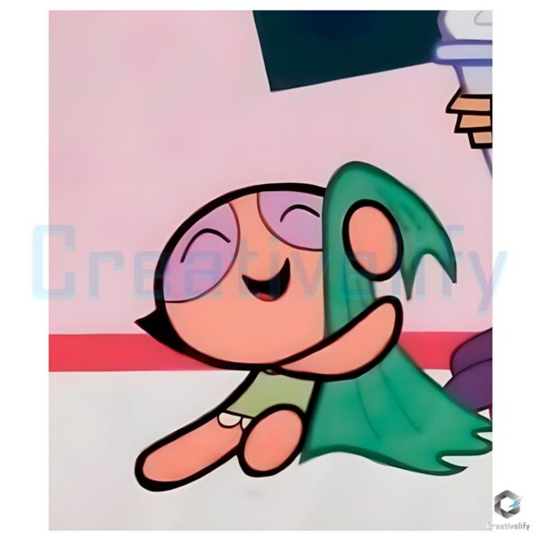 Buttercups Towel Hug Adventure Powerpuff Girls PNG