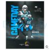 Carolina Panthers Xavier Woods Gameday PNG