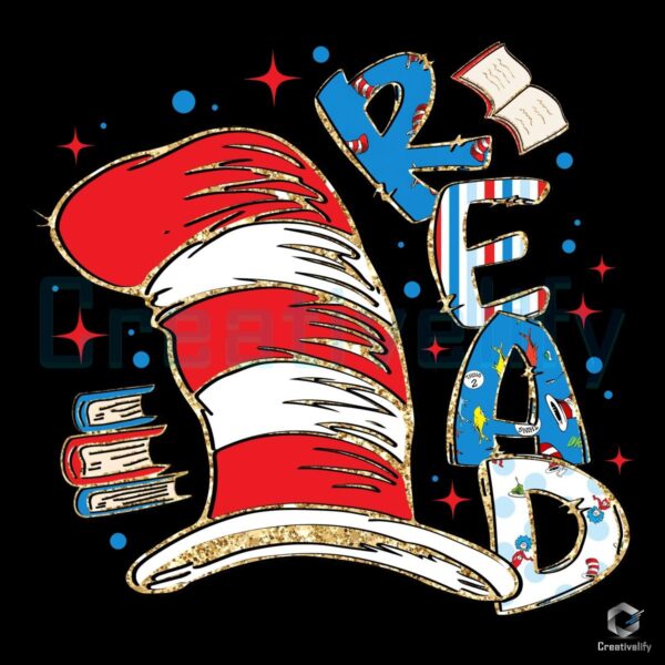 Cat in the Hat PNG for Read Across America Fun