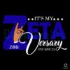 Celebrate My ZetaVersary with Personalized Zeta Phi Beta SVG