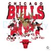 Chicago Bulls x Looney Tunes NBA Basketball SVGPNG