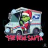 Christmas Grinch Transporter The Real Santa PNG