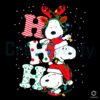 Christmas Snoopy Ho Ho Ho PNG