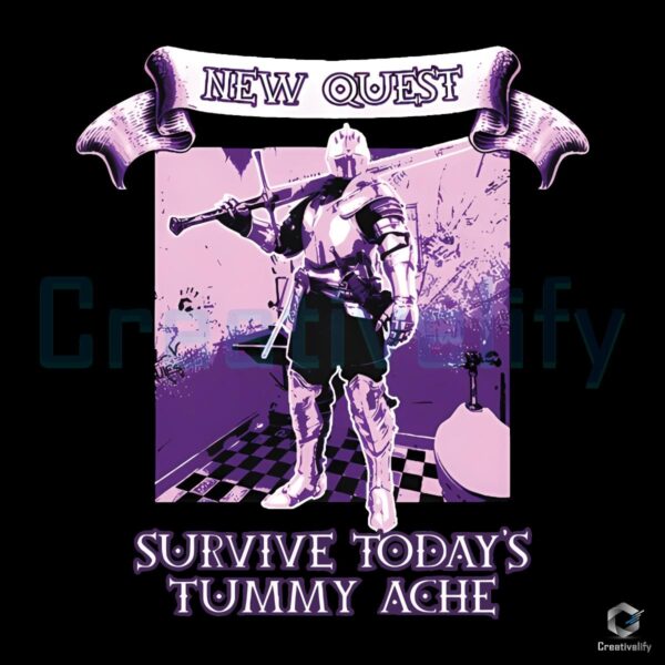 Conquer Todays Tummy Ache Adventure PNG Quest Awaits