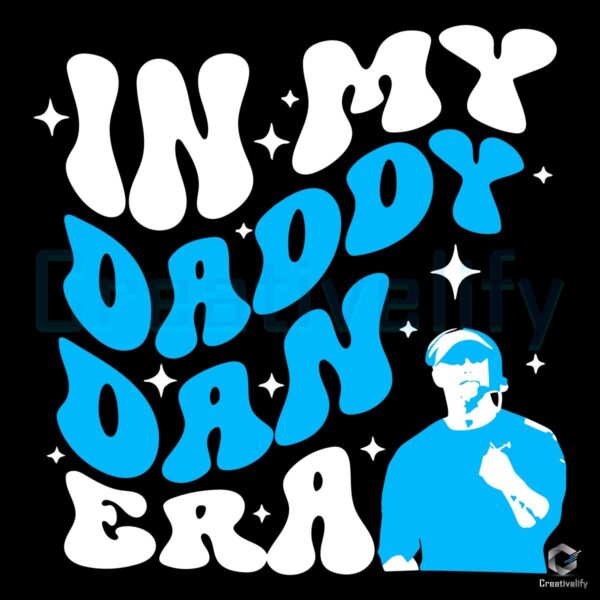 Daddy Dan Era Detroit Lions SVG Tribute to Dan Campbell