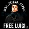 Defend Deny Depose Free Luigi PNG Graphics