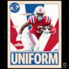 DeMario Douglas 3 Patriots Uniform PNG