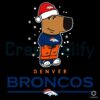 Denver Broncos Chill Guy Christmas Football SVG