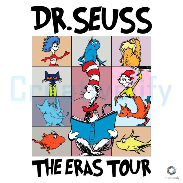 Dr Seuss Cat in the Hat SVG The Eras Tour Edition