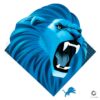 Fierce Lions Football Mascot Logo in PNG Format