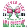 Forever Pink Always Green Supreme Est 1908 SVG Design