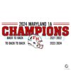 Fort Hill Football SVG 2024 Maryland State Championship Glory