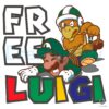 Free Funny Luigi Mangione Super Mario PNG Download