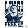 Free Luigi Mangione Vintage SVG Design