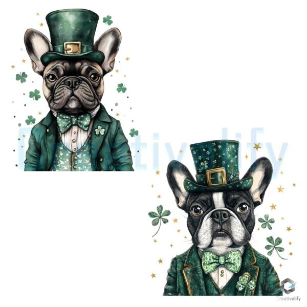 Funny St Patricks Day Dog PNG Design